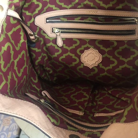 OrYany leather large shoulder bag purse blush - Picture 5 of 10